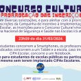 Prorrogação do prazo de Inscrição do Concurso Cultural 2023-2024