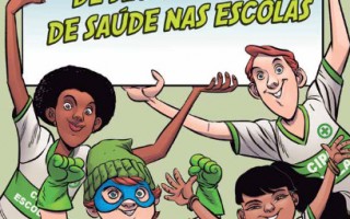 Revista em Quadrinhos Dia Nacional de Segurança e de Saúde nas Escolas
